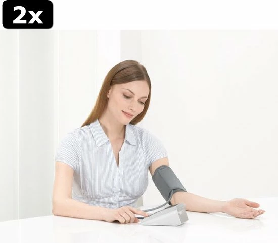 2x Beurer BM35 Bloeddrukmeter Bovenarm - Hartritmestoornis Herkenning 5 2x Beurer BM35 Bloeddrukmeter Bovenarm - Hartritmestoornis Herkenning - Afbeelding 3