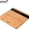 Korona Elektrische Personenweegschaal Bamboe - Madera 1 Korona Elektrische Personenweegschaal Bamboe - Madera -Silvergear Shop 550x482 1