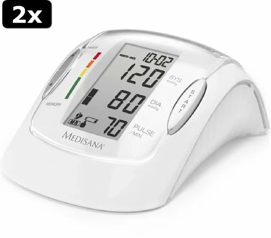 2x Medisana MTP Pro Bovenarmbloeddrukmeter 4 2x Medisana MTP Pro Bovenarmbloeddrukmeter - Afbeelding 2