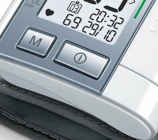 Beurer BC40 - Bloeddrukmeter Pols - Hartritmestoornis Herkenning 12 Beurer BC40 - Bloeddrukmeter Pols - Hartritmestoornis Herkenning - Afbeelding 10