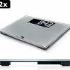 2x Soehnle 63873 Shape Sense Connect 200 Digitale Personenweegschaal Zilver -Silvergear Shop 550x487
