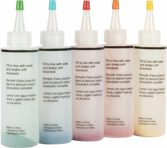 Crafts & Co. Tie Dye - 50 Ml - 5 Kleuren 4 Crafts & Co. Tie Dye - 50 Ml - 5 Kleuren - Afbeelding 2