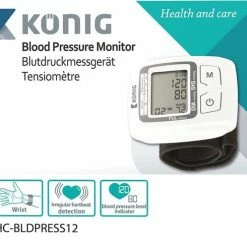 Konig Automatische Pols Bloeddrukmeter 8 Konig Automatische Pols Bloeddrukmeter -Silvergear Shop 550x490 3