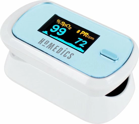 HoMedics Vingerpuls oximeter - saturatiemeter - hartslagmeter HoMedics Vingerpuls Oximeter - Saturatiemeter - Hartslagmeter -Silvergear Shop 550x490 8