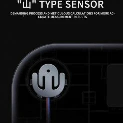 Merkloos Slimme Personenweegschaal - Weegschaal Met Lichaamsanalyse, Bluetooth En NL App - BMI - Vetpercentage En Meer - Zwart -Silvergear Shop 550x491 3