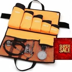 Stalt Medical Handmatige Bloeddrukmeter All In One Set, Premium Quality (5 Manchetten) ST-A81S-SET