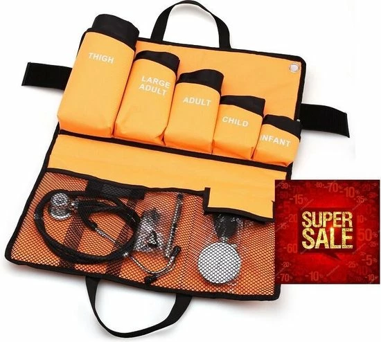 Stalt Medical Handmatige Bloeddrukmeter All In One Set, Premium Quality (5 Manchetten) ST-A81S-SET 3 Stalt Medical Handmatige Bloeddrukmeter All In One Set, Premium Quality (5 Manchetten) ST-A81S-SET