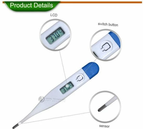 Genial Thermometer Lichaam T12L 5 Genial Thermometer Lichaam T12L - Afbeelding 3