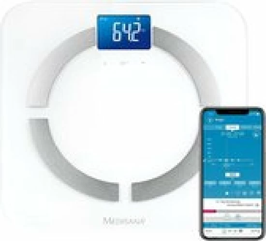 Medisana BS 430 Connect - Lichaamsanalyseweegschaal - Wit 3 Medisana BS 430 Connect - Lichaamsanalyseweegschaal - Wit