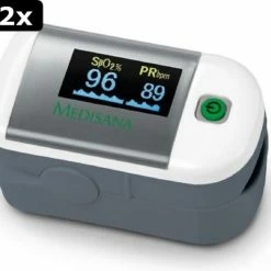 2x Medisana Saturatiemeter PM 100 -Silvergear Shop 550x498 2