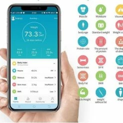 JAP Sports JAP WG23E - Weegschaal Lichaamsanalyse - Personenweegschaal Digitaal - Baby Modus 13 JAP Sports JAP WG23E - Weegschaal Lichaamsanalyse - Personenweegschaal Digitaal - Baby Modus -Silvergear Shop 550x505 4