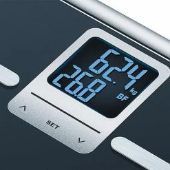 Beurer BG40 - Personenweegschaal Lichaamsanalyse - 150kg - Zwart 20 Beurer BG40 - Personenweegschaal Lichaamsanalyse - 150kg - Zwart -Silvergear Shop 550x506 3