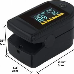 Pro Oximeter - Hartslag- En Zuurstofmeter -Silvergear Shop 550x507 2