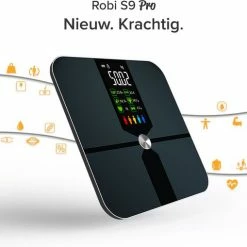 Robi Products Robi S9 Personenweegschaal Met Lichaamsanalyse - Zwart 10 Robi Products Robi S9 Personenweegschaal Met Lichaamsanalyse - Zwart -Silvergear Shop 550x509