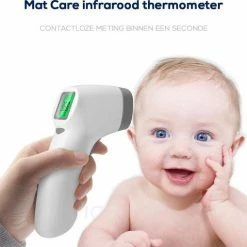 Mat Care Infrarood Thermometer Voorhoofd Contactloos 12 Mat Care Infrarood Thermometer Voorhoofd Contactloos -Silvergear Shop 550x509 5