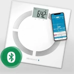 Medisana BS444 Connect - Lichaamsanalyseweegschaal - Wit -Silvergear Shop 550x511 6
