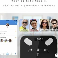 Thuys Lichaamsanalyse Weegschaal - Weegschaal - BMI Meter - Lichaamsanalyse Weegschaal - Digitale Gezondheidsmeter - Slimme Weegschaal Met App - Gezondheid & Innovatie 17 Thuys Lichaamsanalyse Weegschaal - Weegschaal - BMI Meter - Lichaamsanalyse Weegschaal - Digitale Gezondheidsmeter - Slimme Weegschaal Met App - Gezondheid & Innovatie -Silvergear Shop 550x514 5