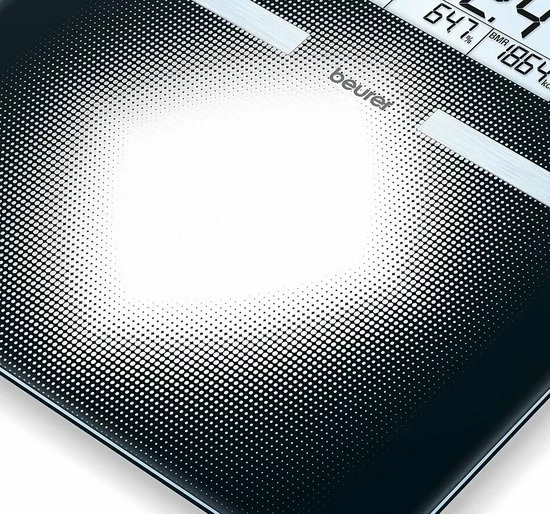 Beurer BG21 - Personenweegschaal Lichaamsanalyse - 180kg - Zwart 7 Beurer BG21 - Personenweegschaal Lichaamsanalyse - 180kg - Zwart - Afbeelding 5