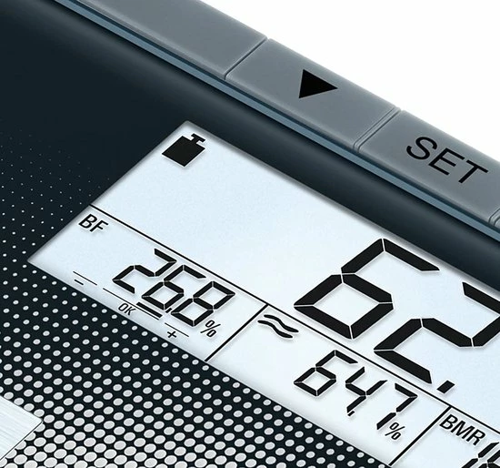 Beurer BG21 - Personenweegschaal Lichaamsanalyse - 180kg - Zwart 15 Beurer BG21 - Personenweegschaal Lichaamsanalyse - 180kg - Zwart - Afbeelding 13