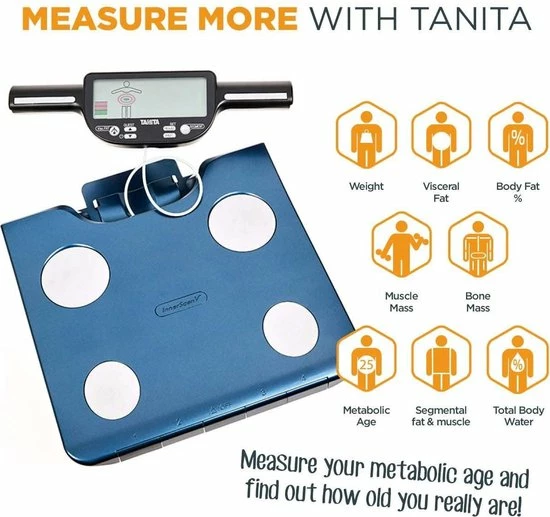 Tanita BC-602 - Lichaamsanalysator 4 Tanita BC-602 - Lichaamsanalysator - Afbeelding 2