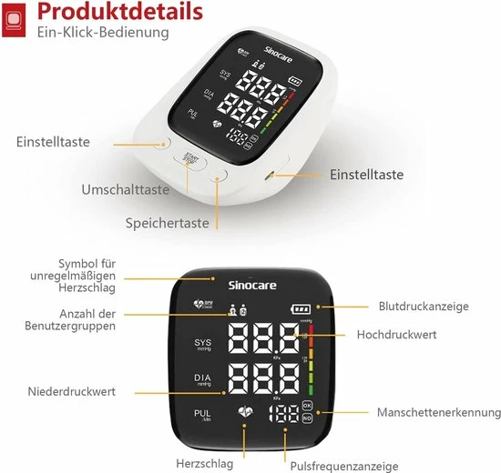 Bloeddrukmeter 6 Bloeddrukmeter - Afbeelding 4