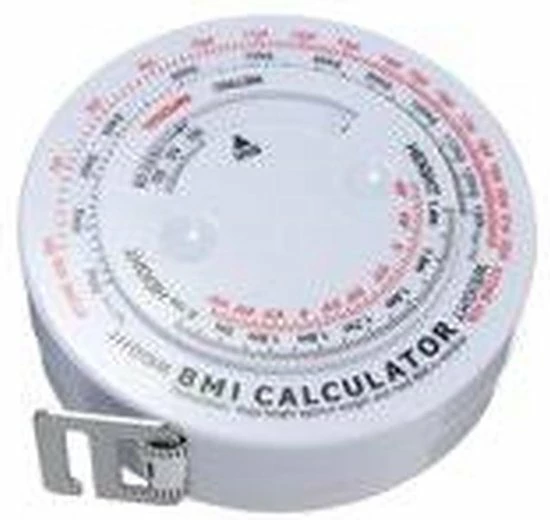 Merkloos BMI Meetlint 3 Merkloos BMI Meetlint