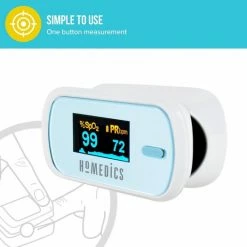HoMedics Vingerpuls Oximeter - Saturatiemeter - Hartslagmeter 5 HoMedics Vingerpuls Oximeter - Saturatiemeter - Hartslagmeter -Silvergear Shop 550x525 4