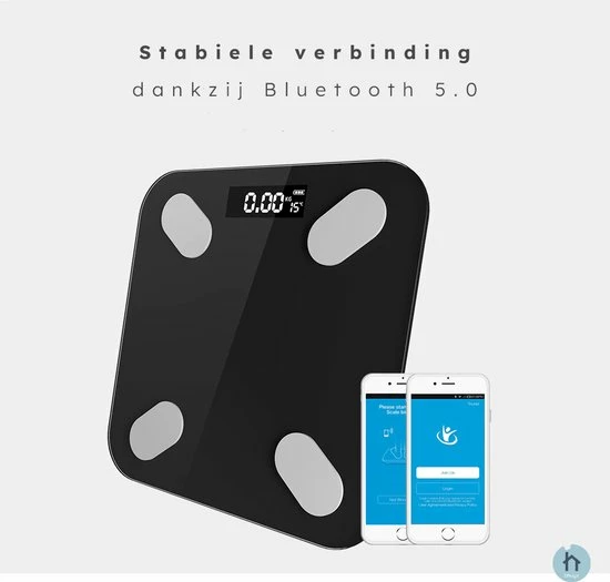Thuys Lichaamsanalyse Weegschaal - Weegschaal - BMI Meter - Lichaamsanalyse Weegschaal - Digitale Gezondheidsmeter - Slimme Weegschaal Met App - Gezondheid & Innovatie 11 Thuys Lichaamsanalyse Weegschaal - Weegschaal - BMI Meter - Lichaamsanalyse Weegschaal - Digitale Gezondheidsmeter - Slimme Weegschaal Met App - Gezondheid & Innovatie - Afbeelding 9