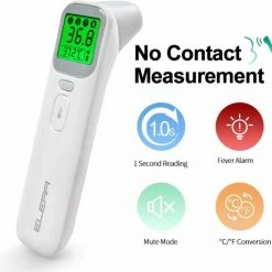 Voorhoofd Thermometer - Infrarood Thermometer - Oor Thermometer - Elera -Silvergear Shop 550x527 3