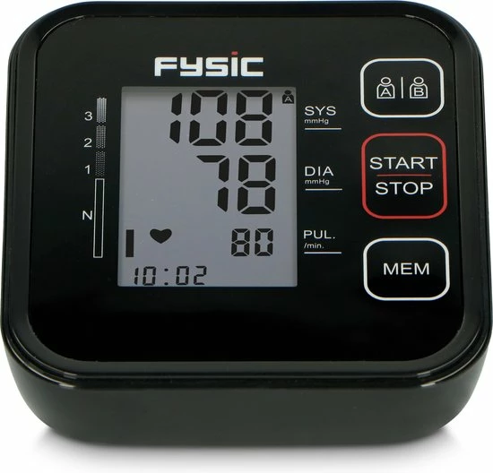 Fysic FB150 - Bloeddrukmeter Bovenarm 4 Fysic FB150 - Bloeddrukmeter Bovenarm - Afbeelding 2