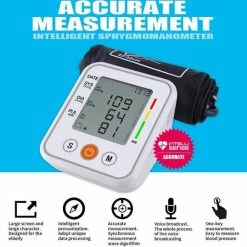 Pro-Care Bovenarm Bloeddrukmeter Met Voice-broadcast En Intelligente-microchip.