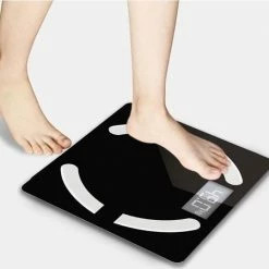 Merkloos Slimme Personenweegschaal - Weegschaal Met Lichaamsanalyse, Bluetooth En NL App - BMI - Vetpercentage En Meer - Zwart -Silvergear Shop 550x538 14