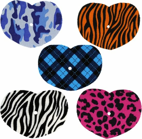 Merkloos Set Van 2 Fixeer Tapes / Pleisters / Stickers - Hart - Zebra - Geschikt Voor Freestyle Libre 2 Sensor 5 Merkloos Set Van 2 Fixeer Tapes / Pleisters / Stickers - Hart - Zebra - Geschikt Voor Freestyle Libre 2 Sensor - Afbeelding 3