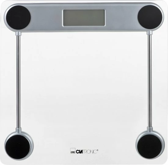 Clatronic PW 3368 - Elektronische Personenweegschaal - LCD Display Clatronic PW 3368 - Elektronische Personenweegschaal - LCD Display -Silvergear Shop
