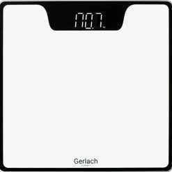 Gerlach Top Choice - Weegschaal Glas LED Display / Draagvermogen 180 Kg - Wit -Silvergear Shop 550x541 12