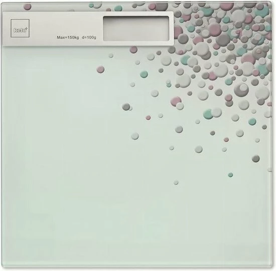 Kela Weegschaal Bubbels 30 X 30 X 2 Cm Glas Transparant 3 Kela Weegschaal Bubbels 30 X 30 X 2 Cm Glas Transparant