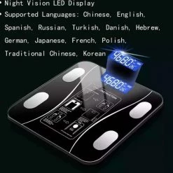 Merkloos Slimme Digitale Badkamer Weegschaal Met De Resultaten Op Je Smartphone 6 Merkloos Slimme Digitale Badkamer Weegschaal Met De Resultaten Op Je Smartphone -Silvergear Shop 550x541 7