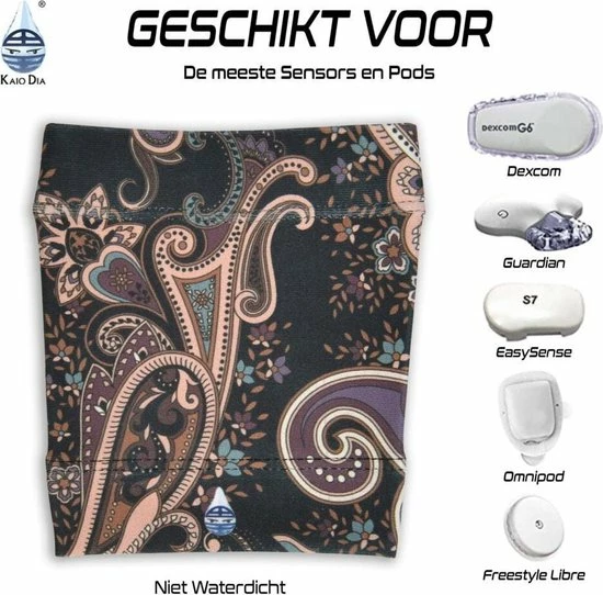 Kaio-Dia Dia-Band Secret Garden Sensor Armband Beschermt Je Sensor - S : 25 - 29 Centimeter 5 Kaio-Dia Dia-Band Secret Garden Sensor Armband Beschermt Je Sensor - S : 25 - 29 Centimeter - Afbeelding 3