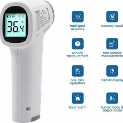 DutchTraders24 Contec TP500 Professionele Infrarood Thermometer -Silvergear Shop 550x543 3