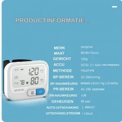 Yonrow Bloeddrukmeter + Vinger Pulsoximeter - Saturatiemeter - Digitale Oximeter - Digitale Poles Bloeddrukmeter - AAA-batterij Bloeddrukmeter (niet Inbegrepen) ? Wit 12 Yonrow Bloeddrukmeter + Vinger Pulsoximeter - Saturatiemeter - Digitale Oximeter - Digitale Poles Bloeddrukmeter - AAA-batterij Bloeddrukmeter (niet Inbegrepen) ? Wit -Silvergear Shop 550x543 6