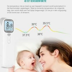 Aram Thermometer Voorhoofd-Koortsthermometer-Thermometer Lichaam-Infrarood Thermometer-Koortsthermometer Voor Volwassenen-Voorhoofd Thermometer-Koortsthermometer Voorhoofd- Koortsthermometer Infrarood-Koortsthermometer Digitaal-Koortsthermometer Oor- -Silvergear Shop 550x543 9
