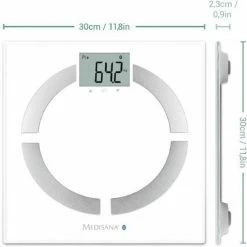 Medisana BS444 Connect - Lichaamsanalyseweegschaal - Wit 18 Medisana BS444 Connect - Lichaamsanalyseweegschaal - Wit -Silvergear Shop 550x544 9