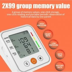 Pro-Care Bovenarm Bloeddrukmeter Met Voice-broadcast En Intelligente-microchip. 9 Pro-Care Bovenarm Bloeddrukmeter Met Voice-broadcast En Intelligente-microchip. -Silvergear Shop 550x546 11