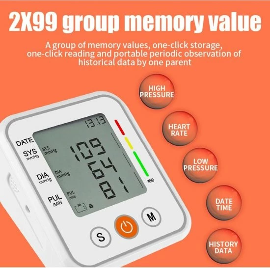 Pro-Care Bovenarm Bloeddrukmeter Met Voice-broadcast En Intelligente-microchip. 6 Pro-Care Bovenarm Bloeddrukmeter Met Voice-broadcast En Intelligente-microchip. - Afbeelding 4
