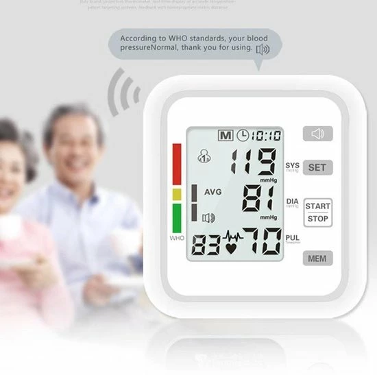 Ariko Bovenarm Bloeddrukmeter | Met Stem | Inclusief Handige Opbergtas 15 Ariko Bovenarm Bloeddrukmeter | Met Stem | Inclusief Handige Opbergtas - Afbeelding 13