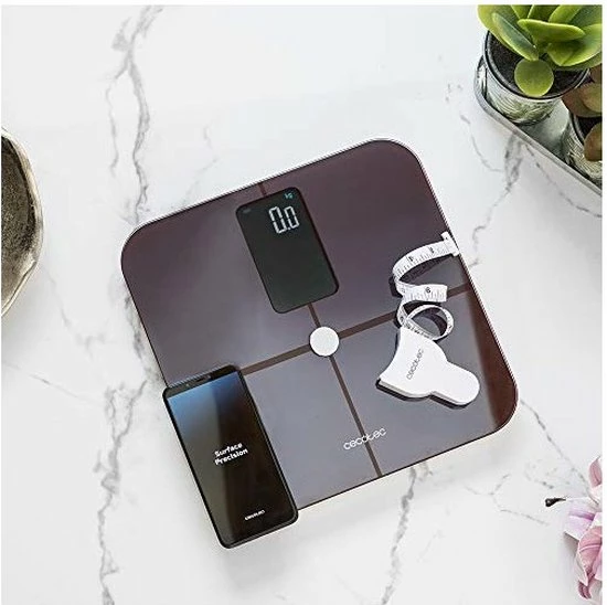 Cecotec Badkamerweegschaal Surface Precision 10400 Smart Healthy Vision Garnet 9 Cecotec Badkamerweegschaal Surface Precision 10400 Smart Healthy Vision Garnet - Afbeelding 7