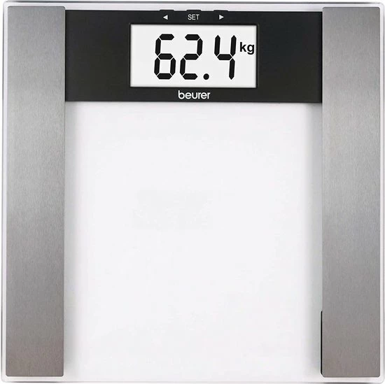 Beurer BG17 - Personenweegschaal Lichaamsanalyse - 150kg - Glas 12 Beurer BG17 - Personenweegschaal Lichaamsanalyse - 150kg - Glas - Afbeelding 10