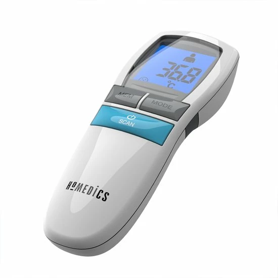 HoMedics TE200 Contactloze infrarood Thermometer - koortsmeter - Professionele Infrarood thermometer - Koortsthermometer - Thermometer voorhoofd HoMedics TE200 Contactloze Infrarood Thermometer - Koortsmeter - Professionele Infrarood Thermometer - Koortsthermometer - Thermometer Voorhoofd -Silvergear Shop 550x550 109
