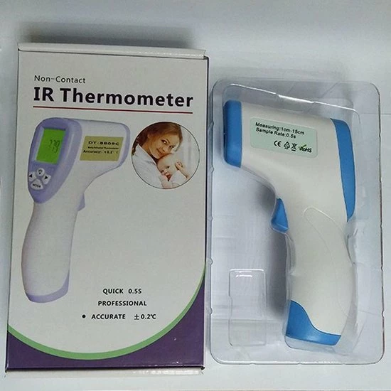 Combisteel Professionele Infrarood Thermometer Met LCD - (Contactloos) 8 Combisteel Professionele Infrarood Thermometer Met LCD - (Contactloos) - Afbeelding 6