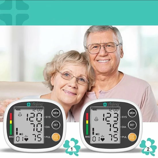 Ziqing Bloeddrukmeter Pols - Polsbloeddrukmeter - Klinisch Gevalideerd 6 Ziqing Bloeddrukmeter Pols - Polsbloeddrukmeter - Klinisch Gevalideerd - Afbeelding 4